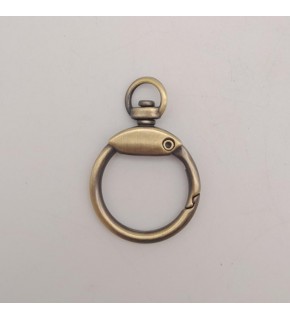 Çanta Aksesuar Gövdeli Relaks Yaylı Halka Antik Renk