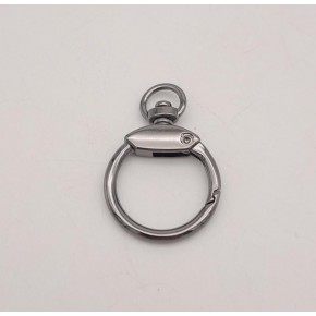 Çanta Aksesuar Gövdeli Relaks Yaylı Halka Füme Renk