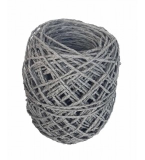 Çanta Aksesuar Gri 50 Gr Sarılmış Kağıt İp