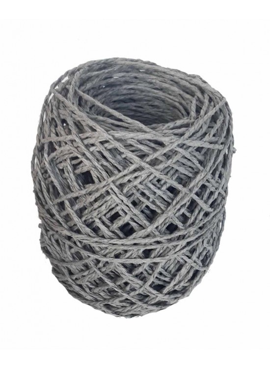 Çanta Aksesuar Gri 50 Gr Sarılmış Kağıt İp