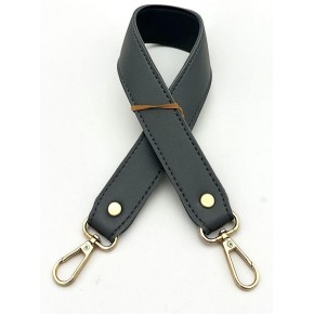Çanta Aksesuar Gri Renk 42X2.5 Cm Kancalı Sap Light Gold Metalli