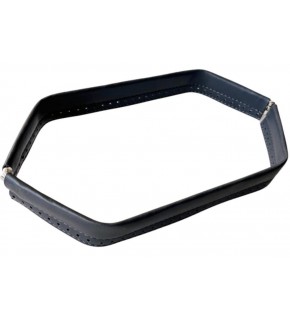 Çanta Aksesuar Gri Renk Derili Metal Çanta Ağzı 33 Cm