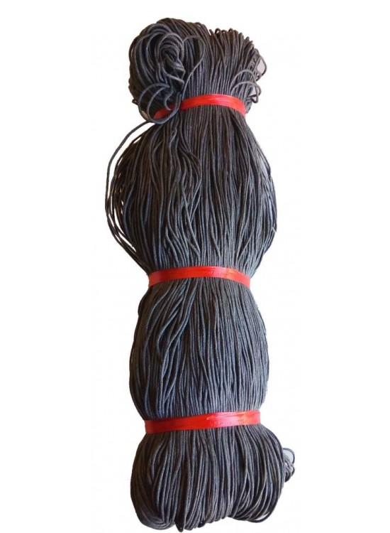 Çanta Aksesuar Gri Renk Mumlu Koton İp