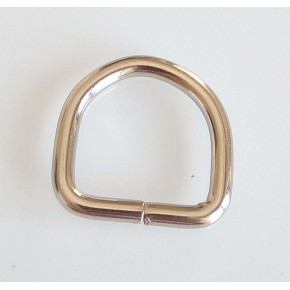 Çanta Aksesuar Gümüş D Halka 2Cm Lik 1 Adet