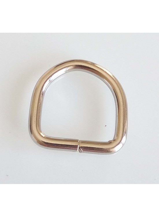 Çanta Aksesuar Gümüş D Halka 2Cm Lik 1 Adet