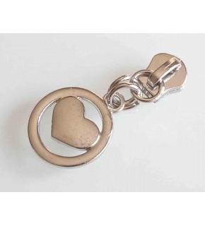 Çanta Aksesuar Gümüş Fermuar Başı