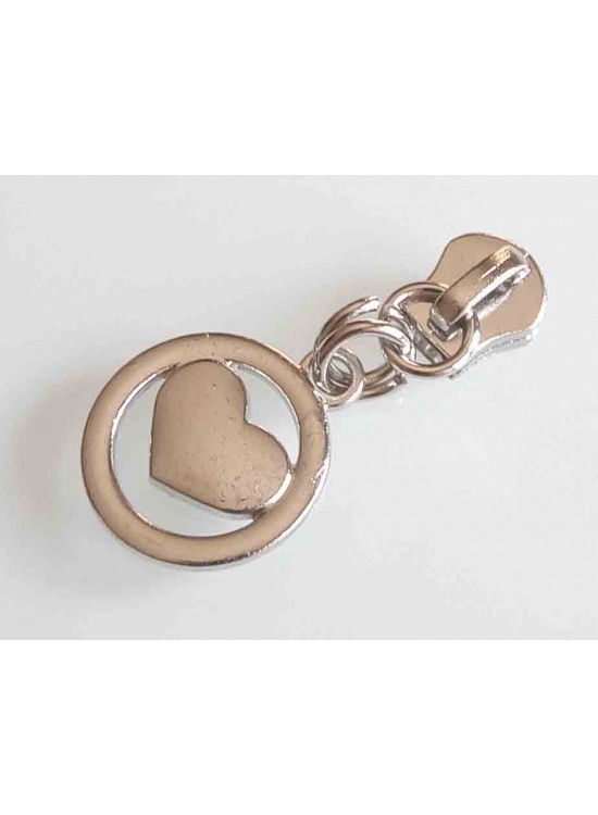 Çanta Aksesuar Gümüş Fermuar Başı