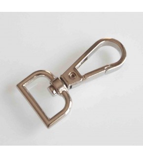 Çanta Aksesuar Gümüş Kanca Köşeli