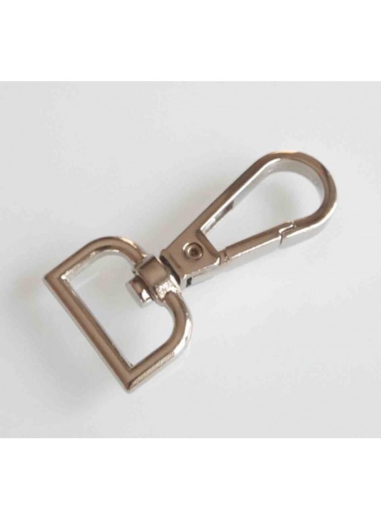 Çanta Aksesuar Gümüş Kanca Köşeli