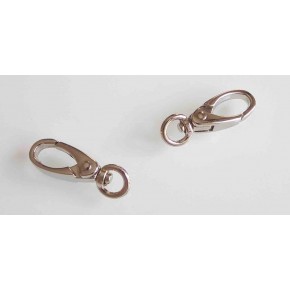 Çanta Aksesuar Gümüş Kanca Mini 2Li