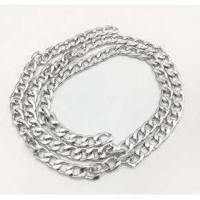 Çanta Aksesuar Gümüş Klasik İnce Çanta Zinciri (100 Cm)