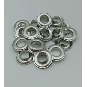 Çanta Aksesuar Gümüş Renk 10'Lu Kuşgözü Kapsül 26 Numara