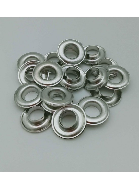 Çanta Aksesuar Gümüş Renk 10'Lu Kuşgözü Kapsül 26 Numara Çanta Aksesuar Gümüş Renk 10'Lu Kuşgözü Kapsül 26 Numara