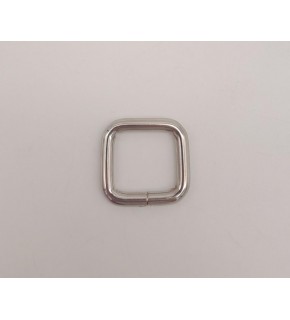 Çanta Aksesuar Gümüş Renk 2 Cm Kare Halka