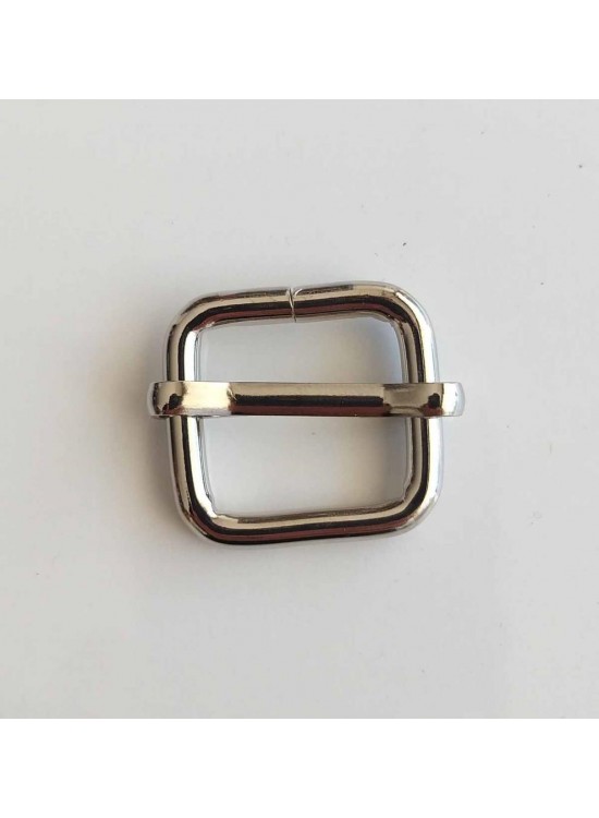 Çanta Aksesuar Gümüş Renk 2X2 Cm Ayarlama Aparatı (Sürgüt)