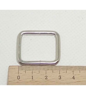 Çanta Aksesuar Gümüş Renk 2X3 Cm Dikdörtgen Halka