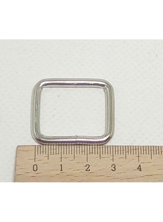 Çanta Aksesuar Gümüş Renk 2X3 Cm Dikdörtgen Halka