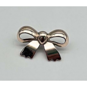 Çanta Aksesuar Gümüş Renk 3.5 cm Kurdele Model  Plaka Süs