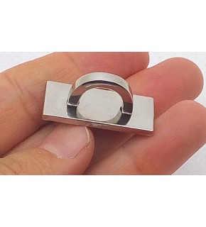 Çanta Aksesuar Gümüş Renk 3X1.2 Cm Köprü Aparatı