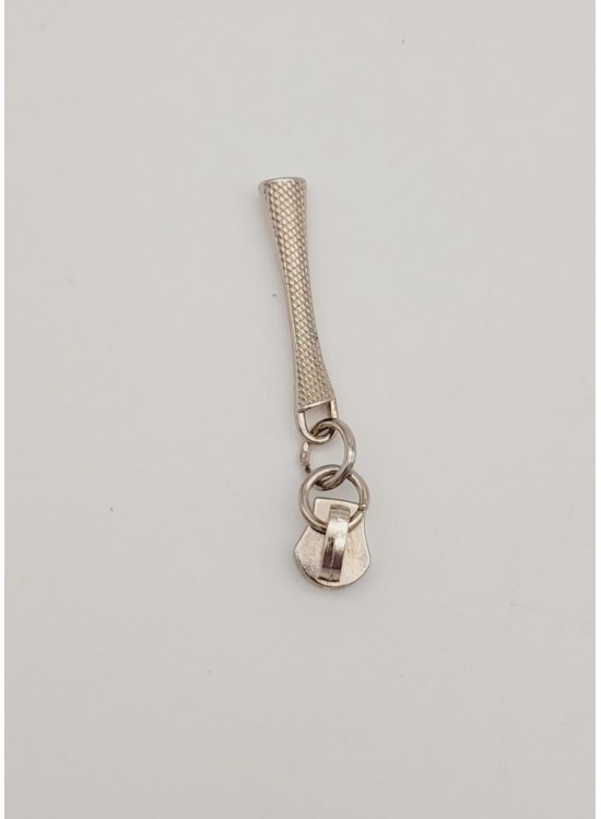 Çanta Aksesuar Gümüş Renk 6 Cm Fermuar Başı