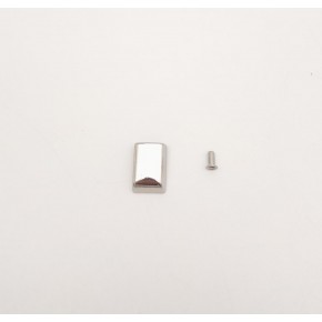 Çanta Aksesuar Gümüş Renk Fermuar Stop Büzgü Ucu 1 Adet