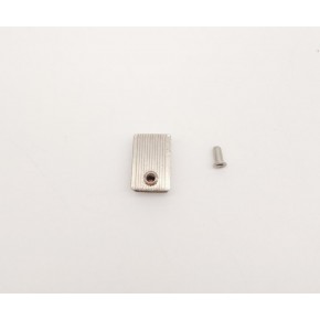 Çanta Aksesuar Gümüş Renk Fermuar Stop Büzgü Ucu 1 Adet