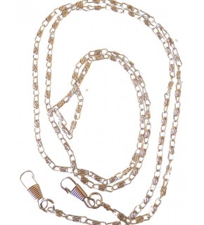 Çanta Aksesuar Gümüş Renk İnce Çanta Zinciri (120 Cm )