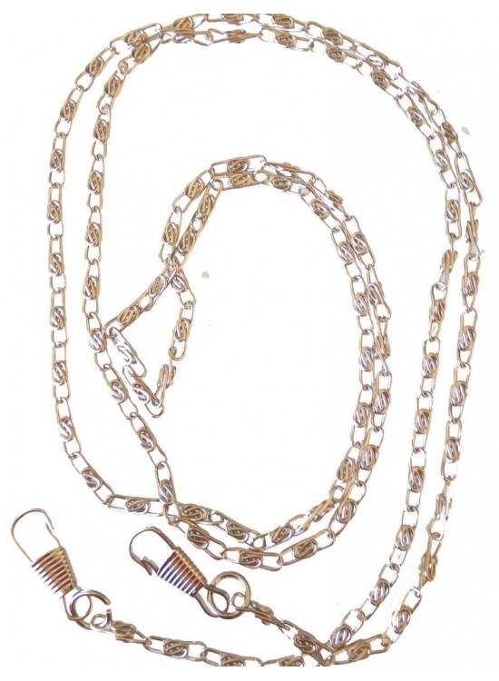 Çanta Aksesuar Gümüş Renk İnce Çanta Zinciri (120 Cm )