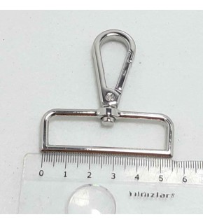 Çanta Aksesuar Gümüş Renk Kanca 5 Cm