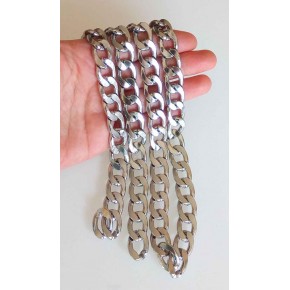 Çanta Aksesuar Gümüş Renk Klasik Çanta Zinciri