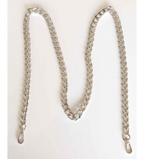 Çanta Aksesuar Gümüş Renk Klasik Çanta Zinciri (Kancalı)