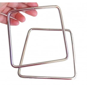 Çanta Aksesuar Gümüş Renk Metal Çanta Sap