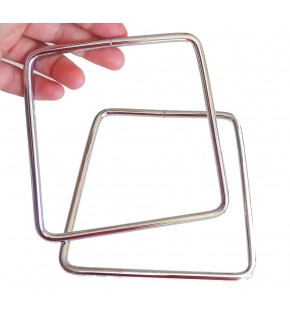 Çanta Aksesuar Gümüş Renk Metal Çanta Sap