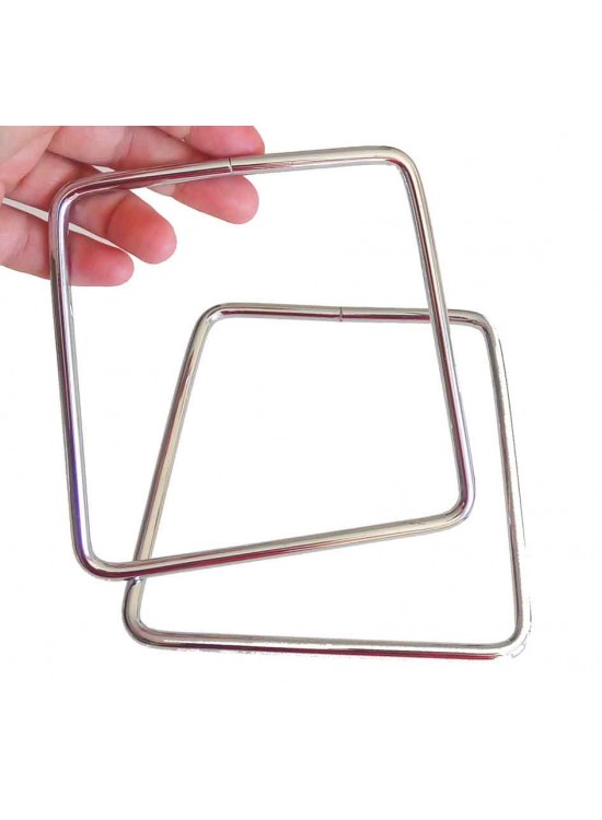 Çanta Aksesuar Gümüş Renk Metal Çanta Sap