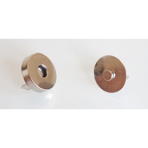 Çanta Aksesuar Gümüş Renk Mıknatıslı Çıtçıt