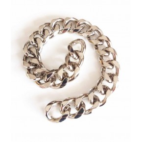 Çanta Aksesuar Gümüş Renk Nice Çanta Zinciri 6Mm 22X27 (35 Cm)