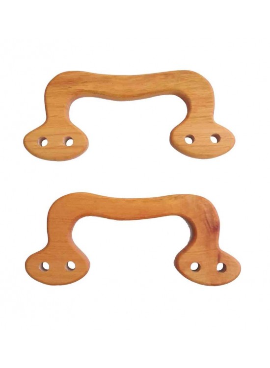 Çanta Aksesuar Hafif Ahşap Çanta Sapı 17.5 Cm No9