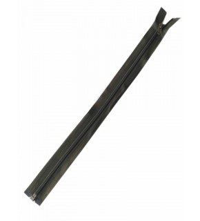 Çanta Aksesuar Haki Renk 40 Cm Plastik Diş Fermuar Fd9