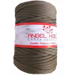 Çanta Aksesuar Haki Yeşil Renk 5 Mm Jumbo Polyester Makrome