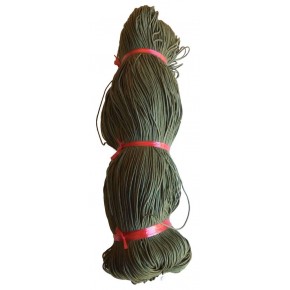 Çanta Aksesuar Haki Yeşil Renk Mumlu Koton İp