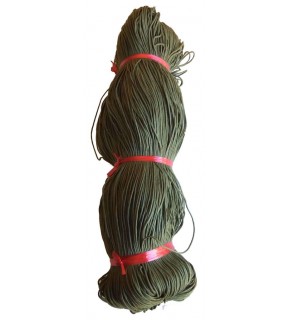 Çanta Aksesuar Haki Yeşil Renk Mumlu Koton İp