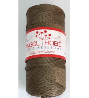 Çanta Aksesuar Haki Yeşil Renk Polyester Makrome