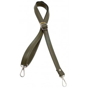 Çanta Aksesuar Haki Yeşili 125X2 Cm Çanta Sapı Sürgütlü Gümüş Metal