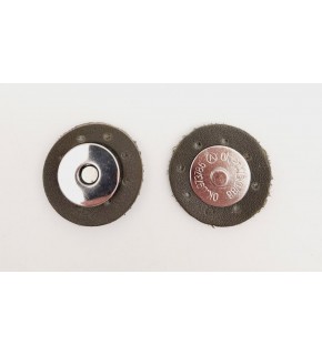 Çanta Aksesuar Haki Yeşili Suni Derili Mıknatıslı Çıtçıt Gümüş Metalli