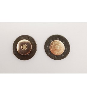 Çanta Aksesuar Haki Yeşili Suni Derili Mıknatıslı Çıtçıt Light Gold Metalli