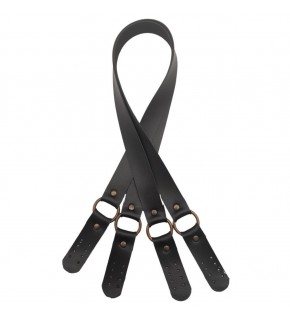 Çanta Aksesuar Haledört Model Suni Deri Çift Sap Siyah Renk Antik Metalli