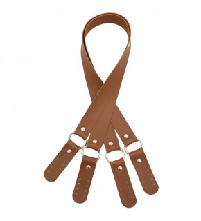 Çanta Aksesuar Haledört Model Suni Deri Çift Sap Taba Renk Gümüş Metalli