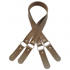 Çanta Aksesuar Haledört Model Suni Deri Çift Sap Vizon Renk Gümüş Metalli