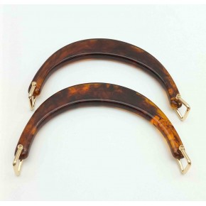 Çanta Aksesuar Halkalı Kehribar Renk Akrilik Çanta Sapı