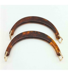 Çanta Aksesuar Halkalı Kehribar Renk Akrilik Çanta Sapı